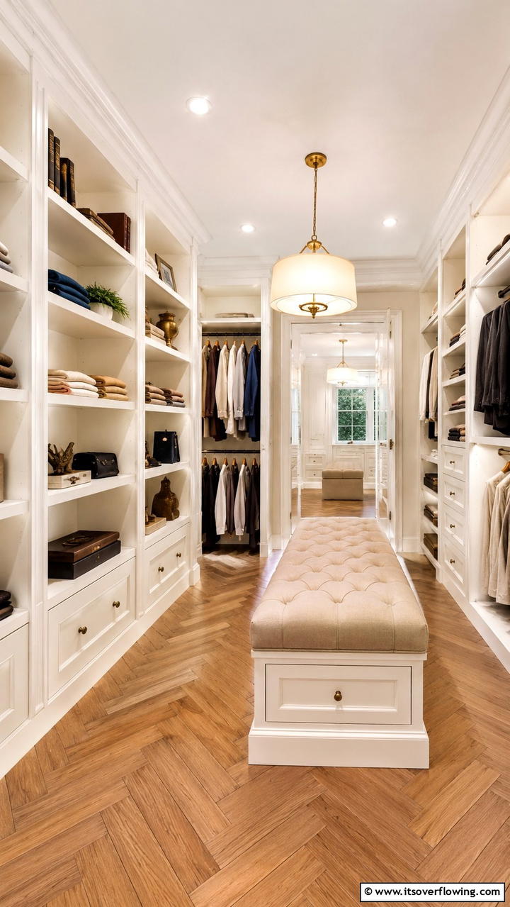 Built in Bookcase Shelving - 30 Closet Shelving Ideas for Maximizing Storage and Space
