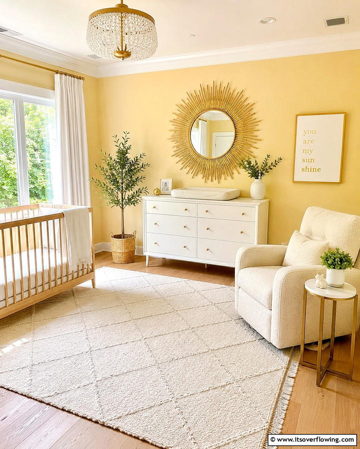 Bumblebee Accent Pieces - 25 Yellow Nursery Ideas for a Cheerful Baby Room