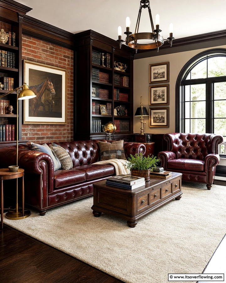 Burgundy Leather FurnitureExact - 25 Burgundy Living Room Ideas for a Rich and Cozy Look