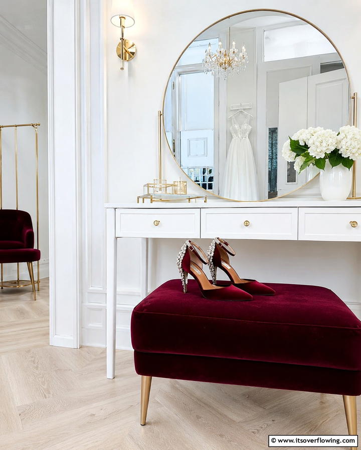 Burgundy Wedding Shoes - 30 Red Wedding Theme Ideas for Bold and Romantic Celebrations