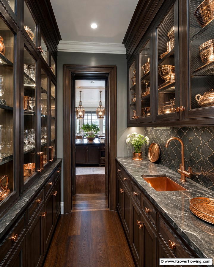 Butlers Pantry - 25 Traditional Kitchen Ideas for Timeless Elegance