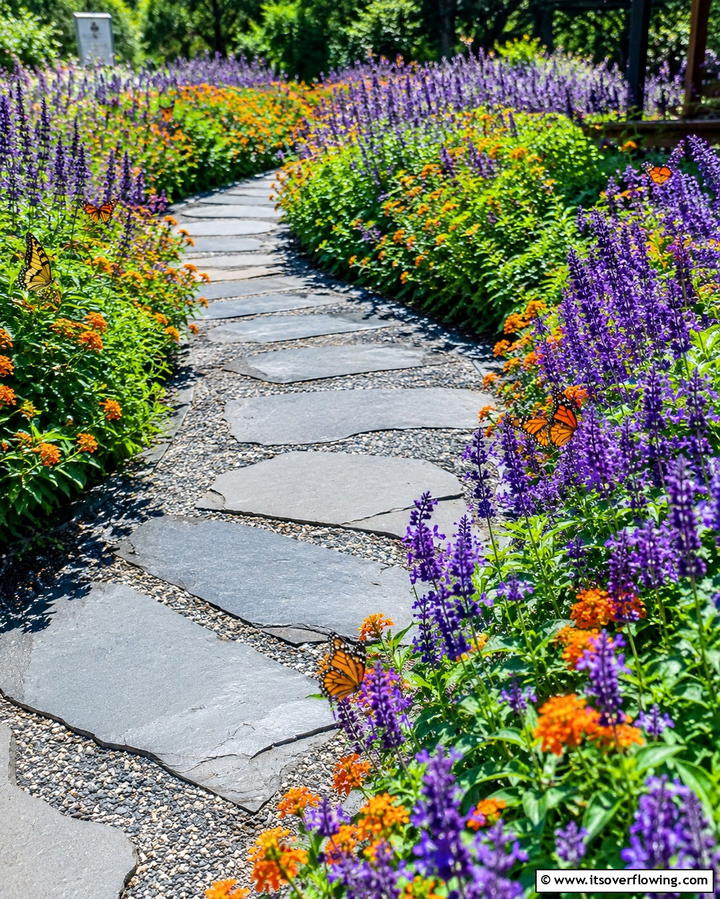 Butterfly Friendly Pathways - 25 South Florida Landscaping Ideas for Tropical Vibes