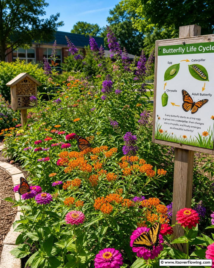Butterfly Habitat - 20 Inspiring School Garden Ideas to Engage and Educate