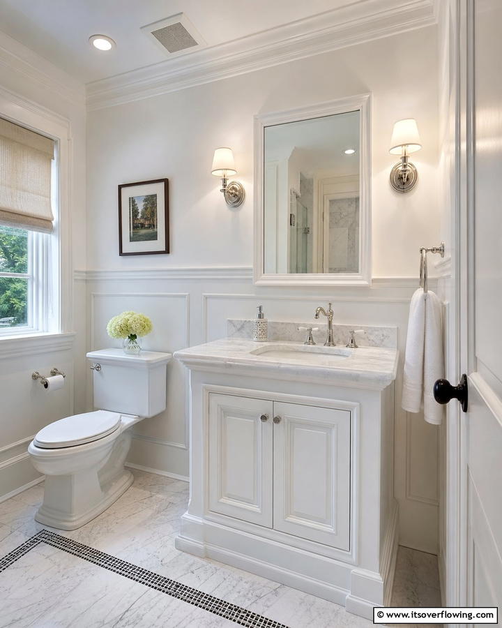 Cabinet Surrounds - 20 Pedestal Sink Storage Ideas for Organized Bathrooms