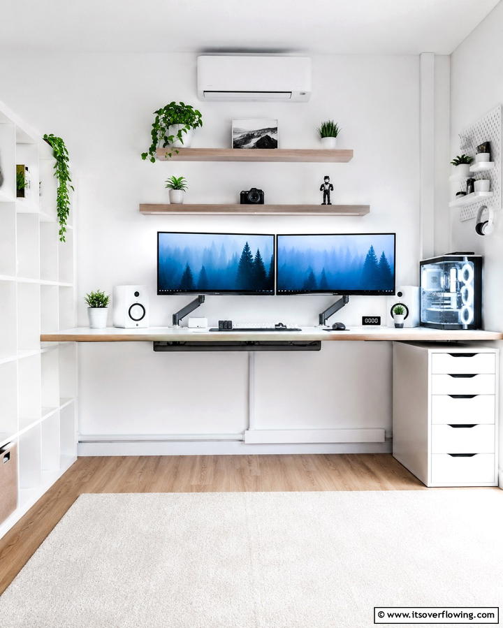 Cable Management Solutions - 25 Inspiring Content Creator Room Ideas for Productivity