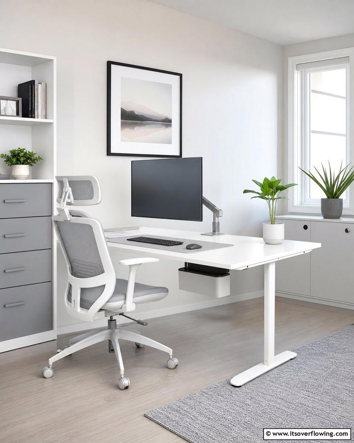 Cable Management Systems - 21 Modern Home Office Ideas for Productivity & Style