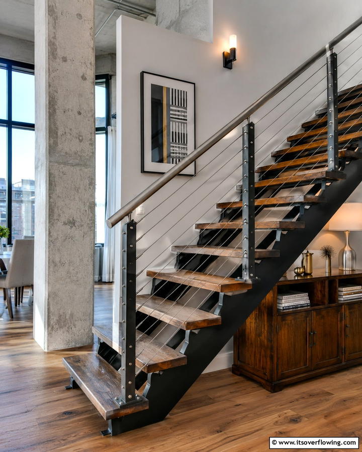 Cable Railings for a Contemporary Touch - 25 Stair Railing Ideas for Modern and Traditional Homes