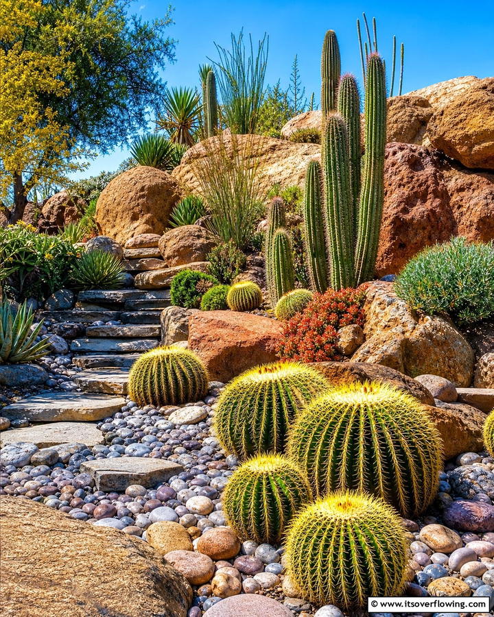 Cactus Rock Garden - 25 Stunning Cactus Garden Ideas for Your Home