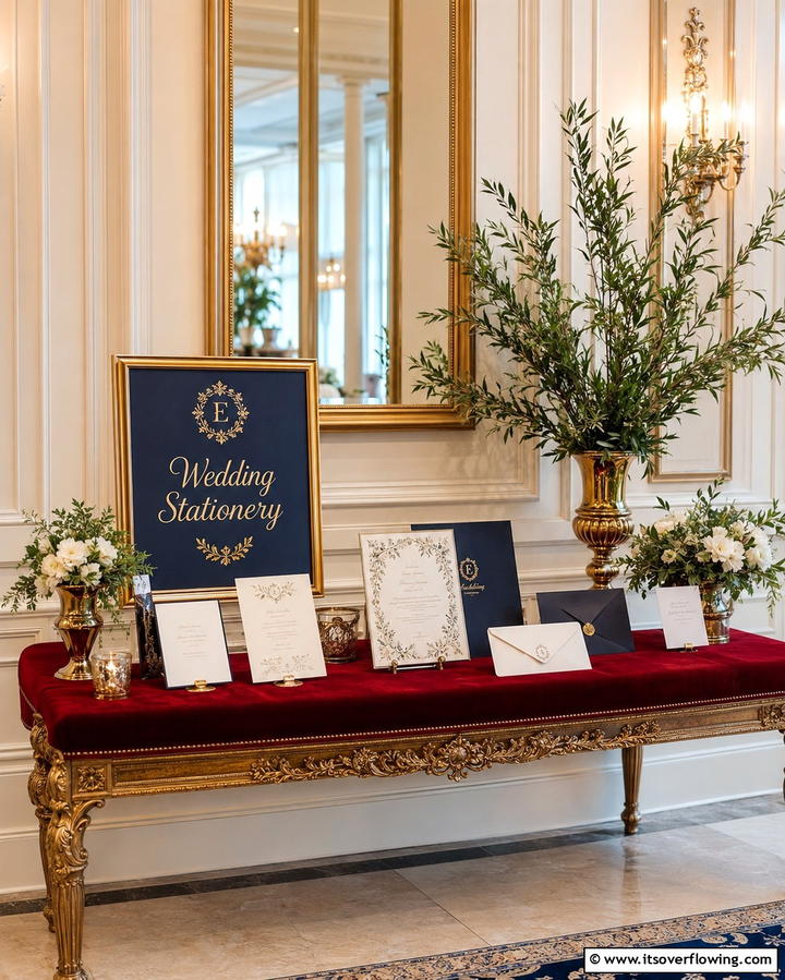 Calligraphy Invitations - 30 Timeless Classic Wedding Inspiration Ideas for Elegant Celebrations