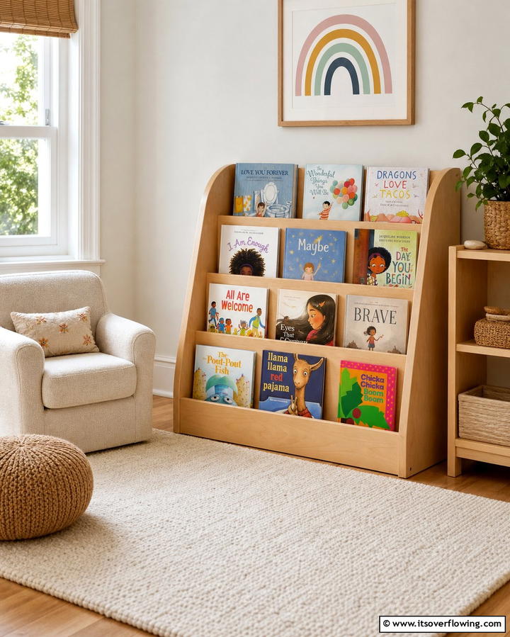 Calm Reading Corner - 25 Montessori Nursery Ideas for a Child-Friendly Space