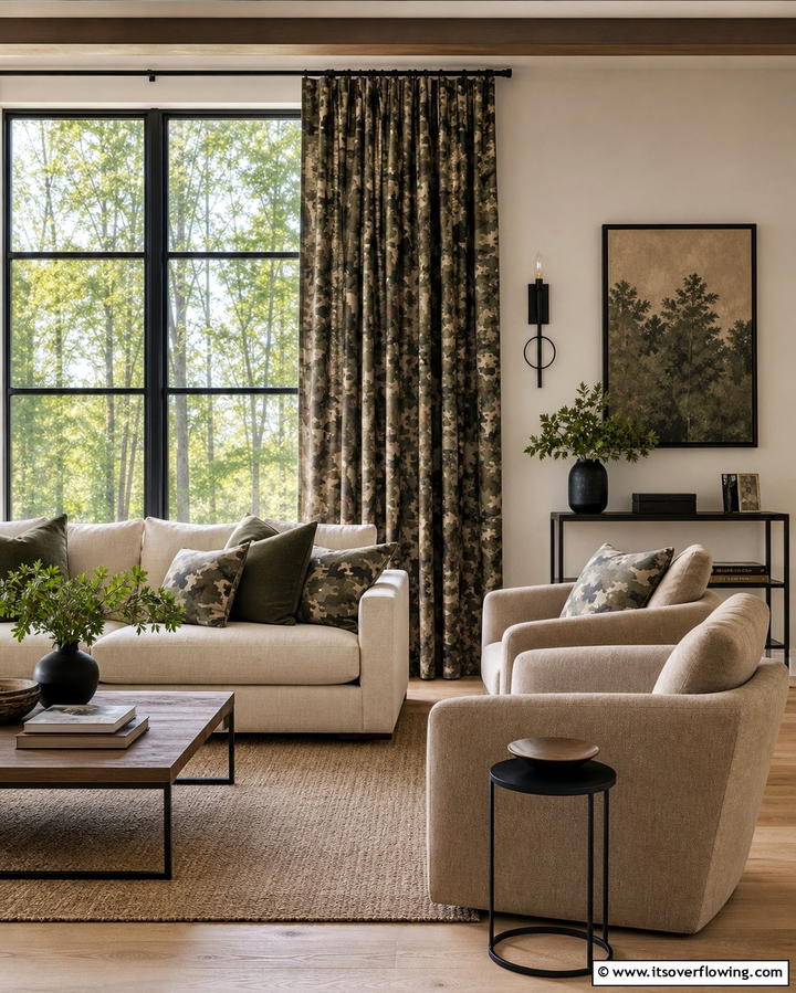 Camouflage Themed Accents - 25 Hunting Room Ideas for the Ultimate Sportsman’s Retreat