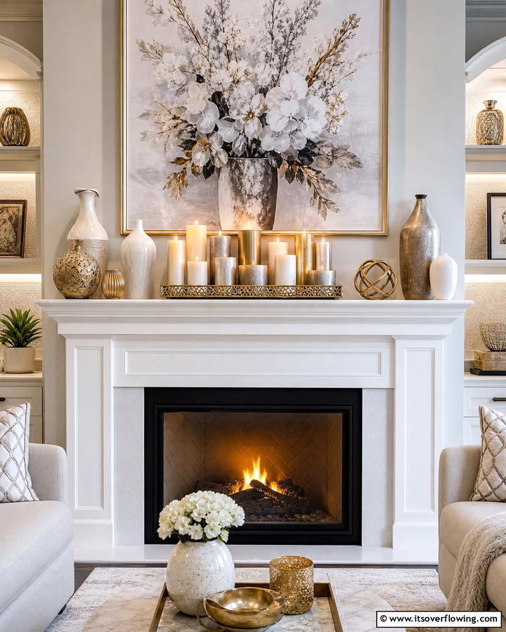 Candle Groupings for Visual Impact - 25 Decorating With Candles Ideas for a Warm and Inviting Home