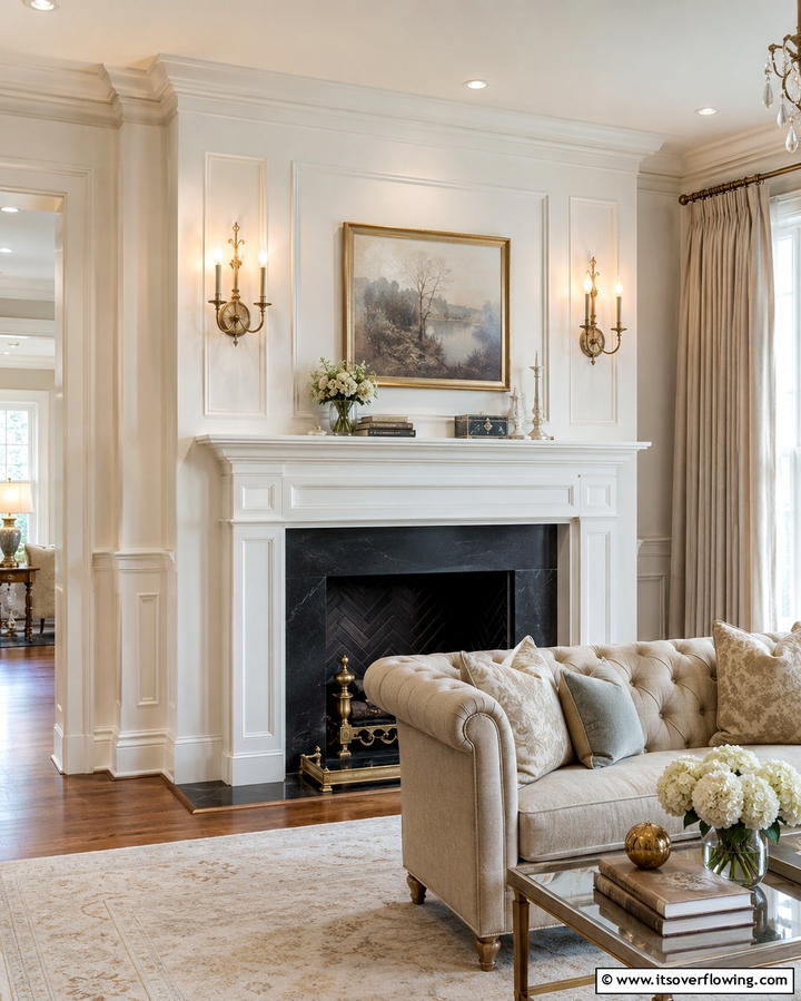Candle Style Sconces for a Classic Look - 25 Fireplace Sconces Ideas for a Warm Ambiance
