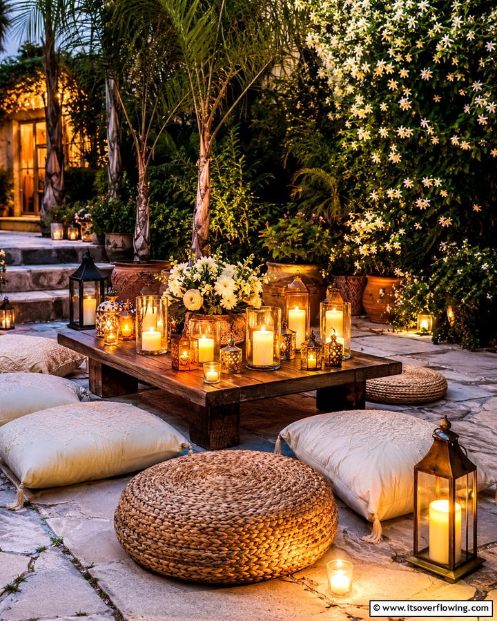 Candlelight for Intimate Gatherings - 25 Backyard Lighting Ideas to Illuminate Your Outdoor Space