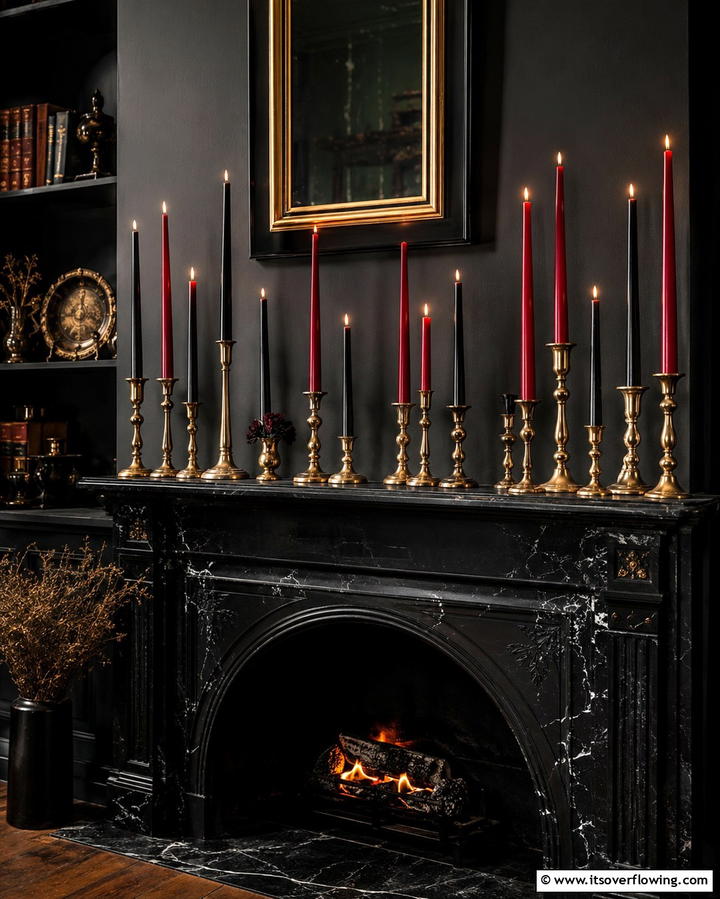 Candles and Candle Holders for Atmosphere - 25 Gothic Boho Decor Ideas for a Unique and Eclectic Style