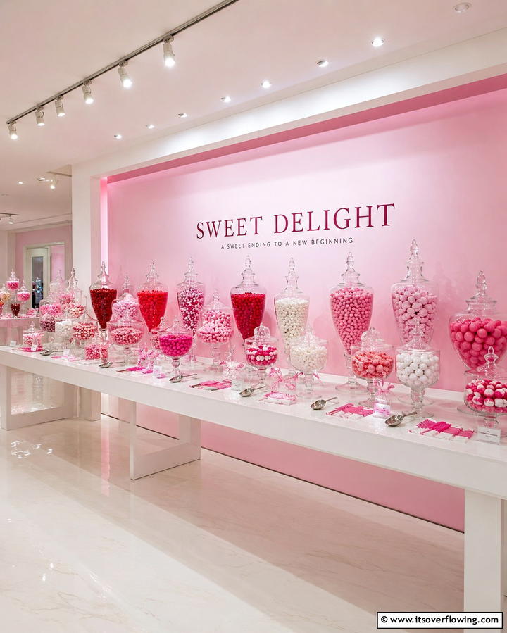 Candy Buffet for a Sweet Delight - 25 Party Decoration Ideas for Memorable Celebrations