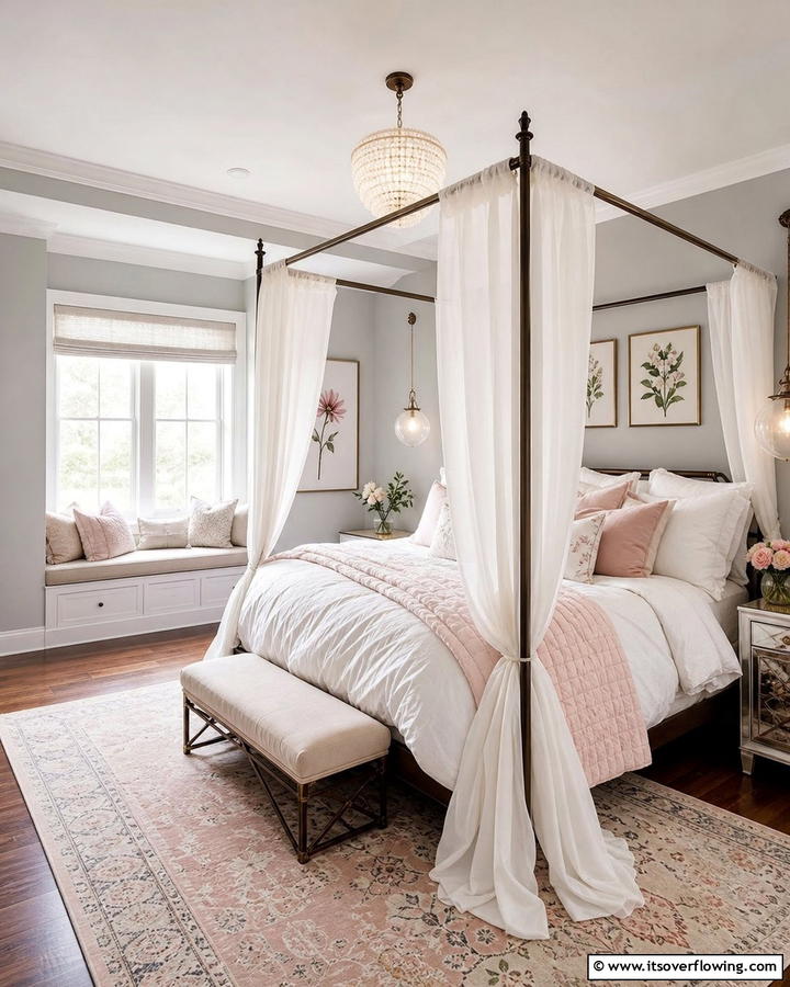 Canopy Bed for Ultimate Intimacy - 17 Romantic Bedroom Ideas for Intimate and Cozy Retreats