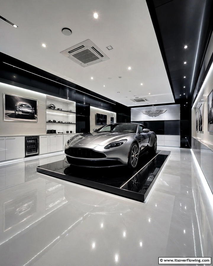 Car Showroom Display - 30 Garage Makeover Ideas to Transform Your Space