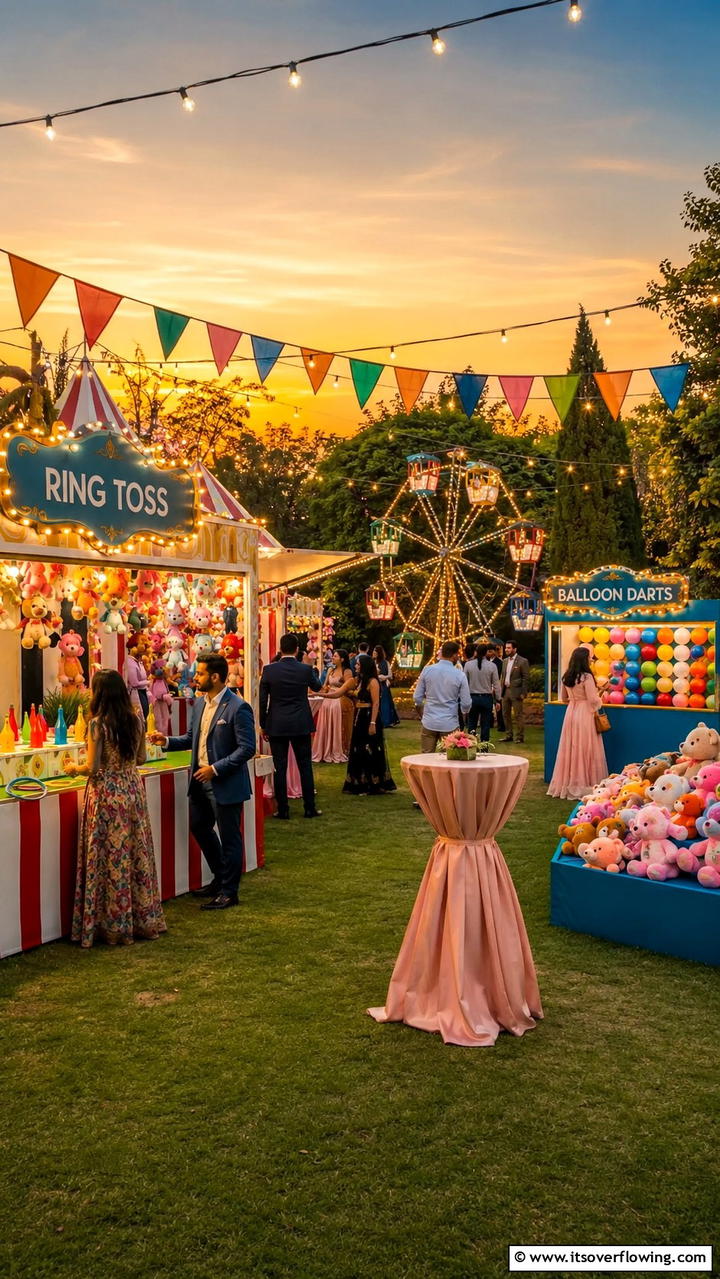 Carnival Games and Rides - 21 Unique Wedding Entertainment Ideas to Delight Your Guests