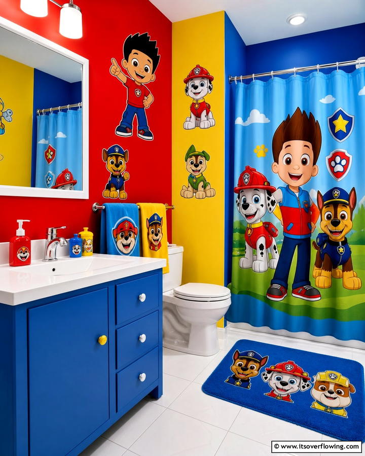 Cartoon Character Bathroom - 25 Boy Bathroom Ideas for a Fun and Functional Space