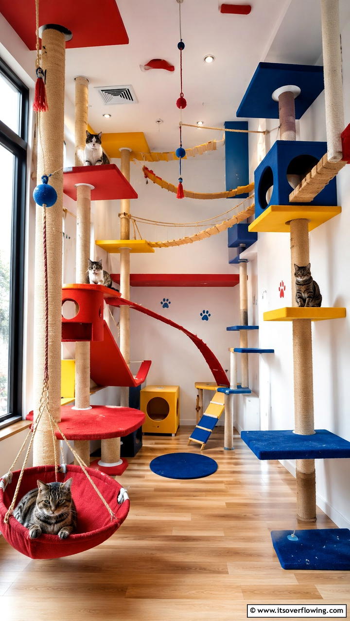 Cat Jungle Gym Room - 30 Cat Room Ideas- Create a Purr-fect Space for Your Feline