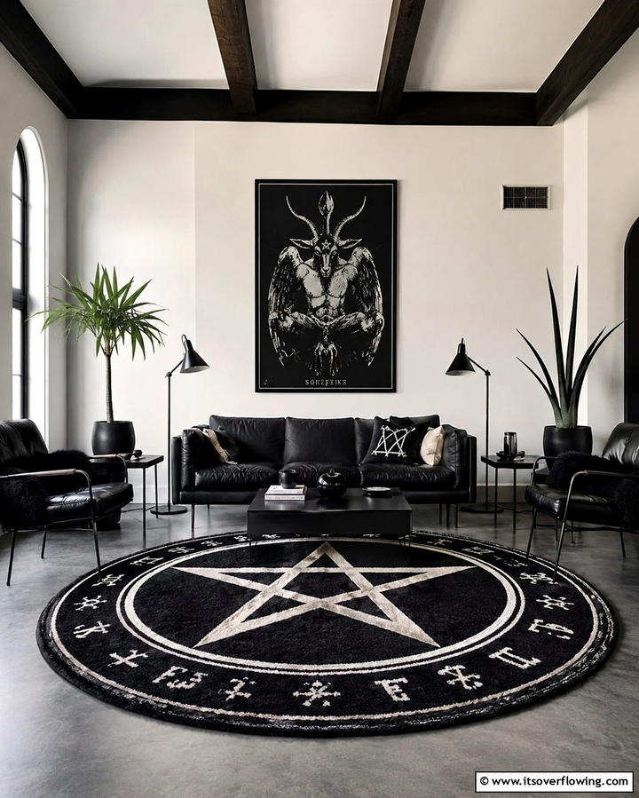 Cauldron Inspired Accents - 30 Enchanting Witchy Living Room Decor Ideas