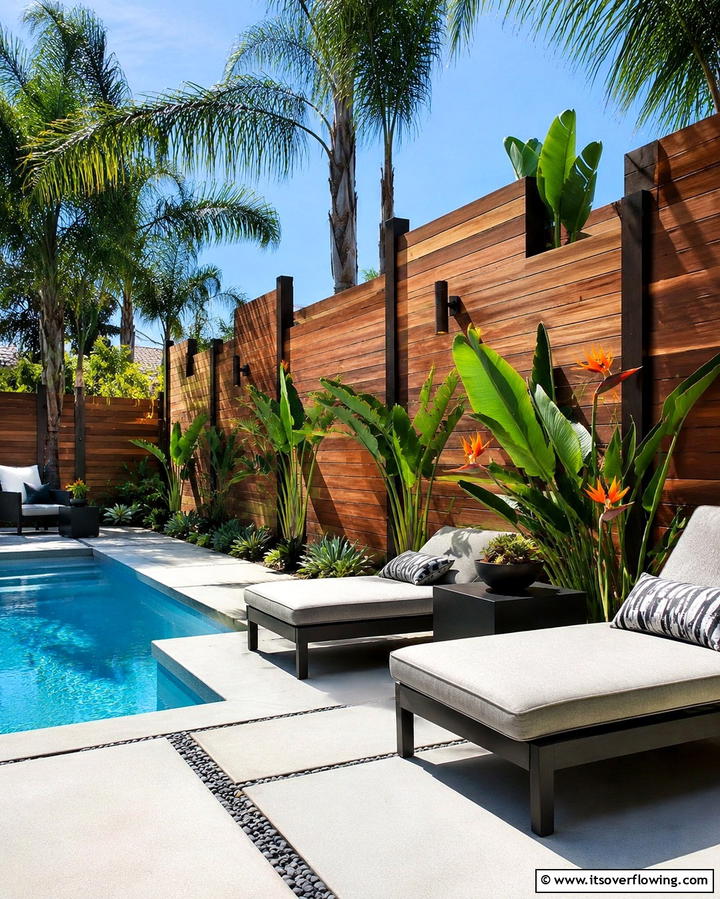 Cedar Fence with Contemporary Flair - 30 Durable Cedar Fence Ideas to Enhance Privacy and Style