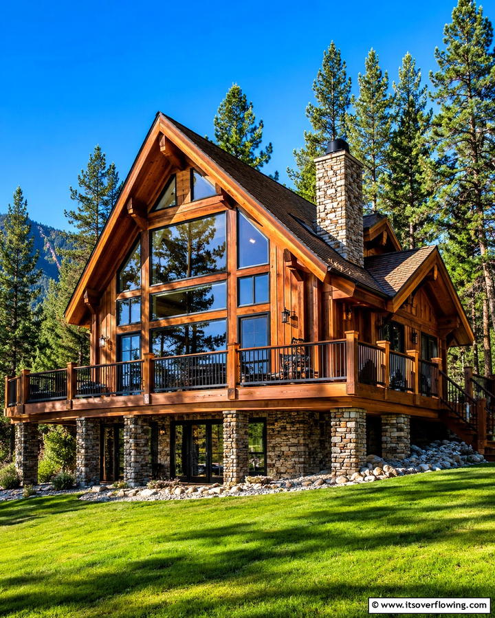 Cedarwood Nuance - 30 Brown Exterior House Color Ideas for Warm Curb Appeal