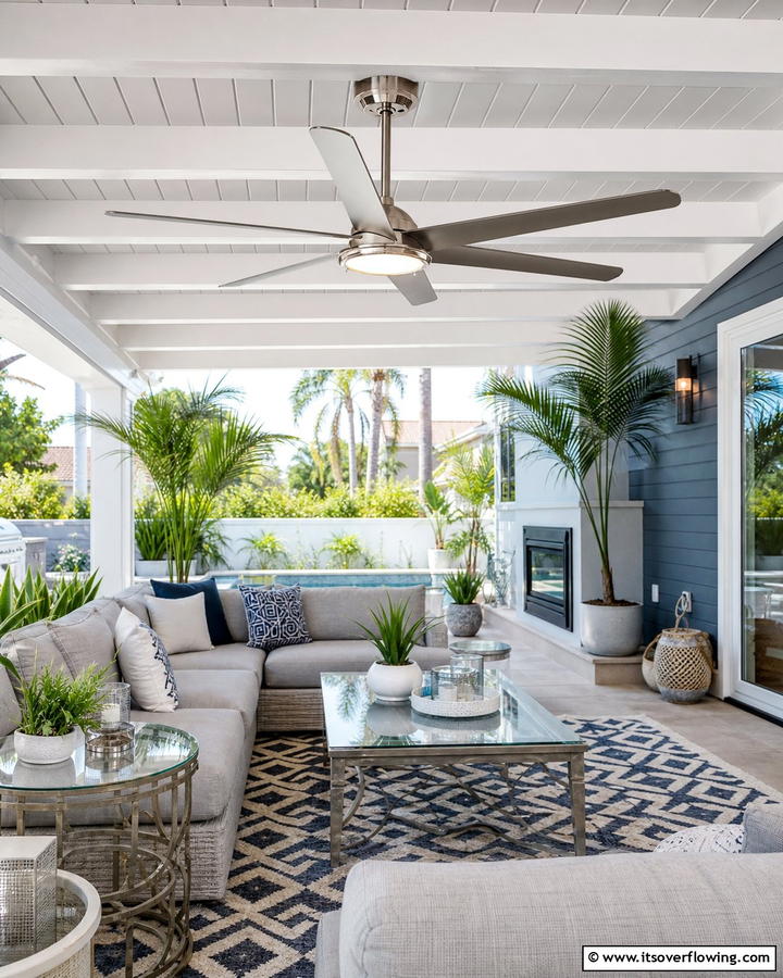 Ceiling Fans for Airflow - 25 California Room Design Ideas for Indoor-Outdoor Living
