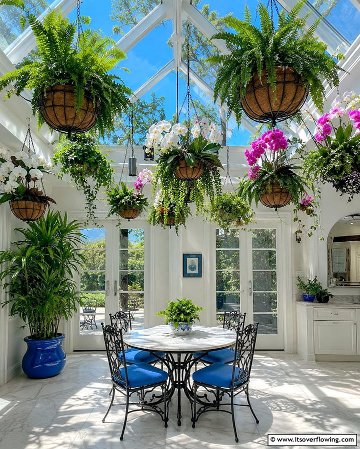 Ceiling Greenhouses - 25 Green Ceiling Ideas for a Unique and Bold Statement