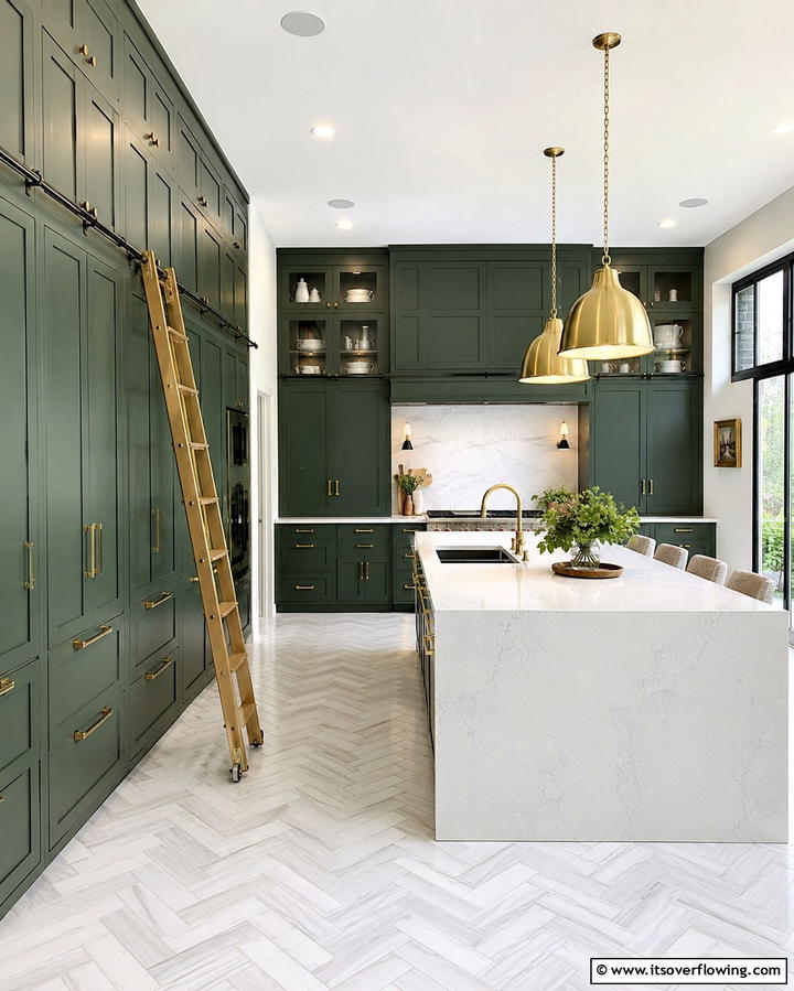 Ceiling High Cabinets - 25 Dream Kitchen Ideas for Your Perfect Cooking Space