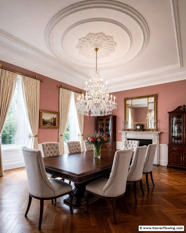 Ceiling Medallions with Trim - 25 Elegant Ceiling Trim Ideas to Elevate Your Home