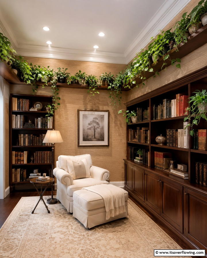 Ceiling Plant Shelves - 25 Green Ceiling Ideas for a Unique and Bold Statement