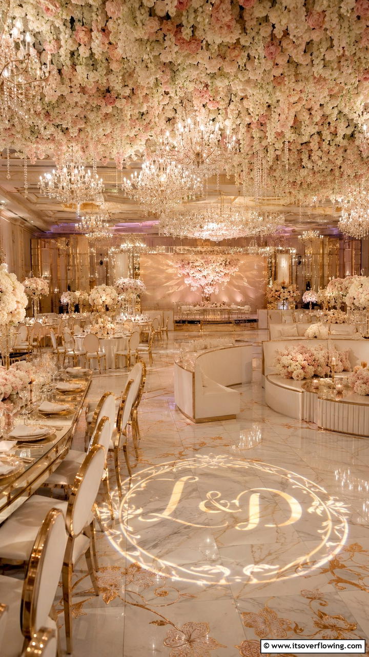 Celebrity Inspired Touches - 30 Glamorous Wedding Ideas- Elegant Themes & Decor Inspiration