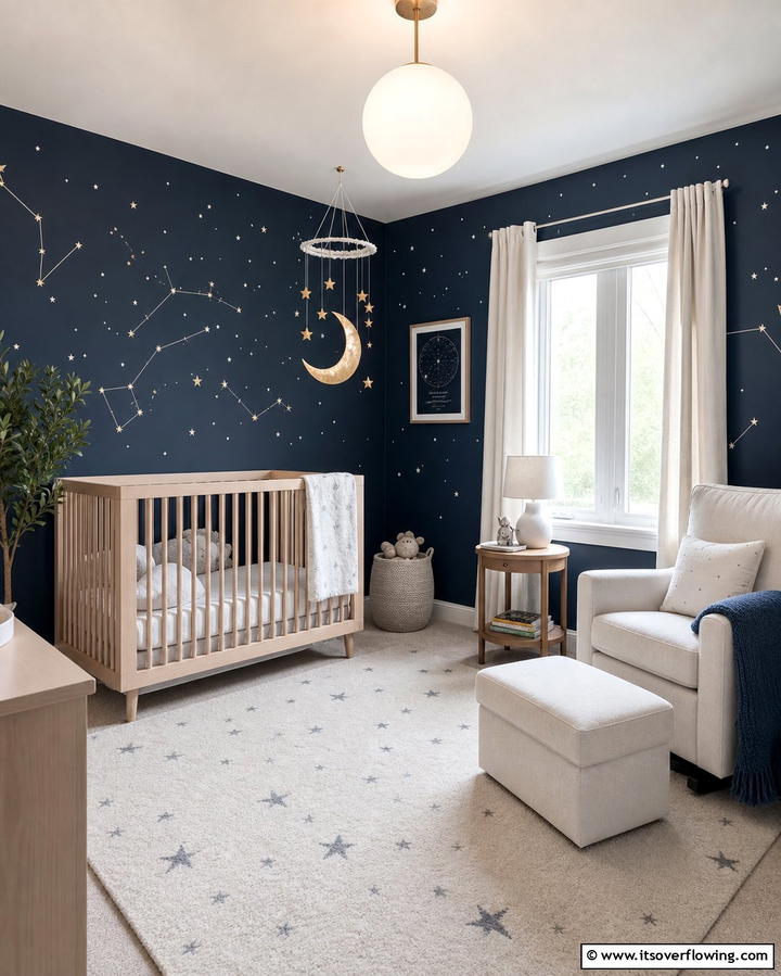 Celestial Themed Nursery - 25 Whimsical Nursery Ideas for a Magical Space