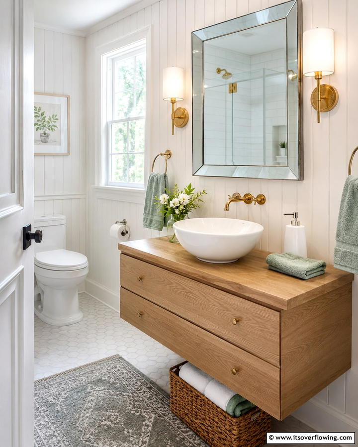 Ceramic Bowl Sinks for Timeless Appeal - 20 Small Bathroom Sink Ideas for a Functional and Stylish Space