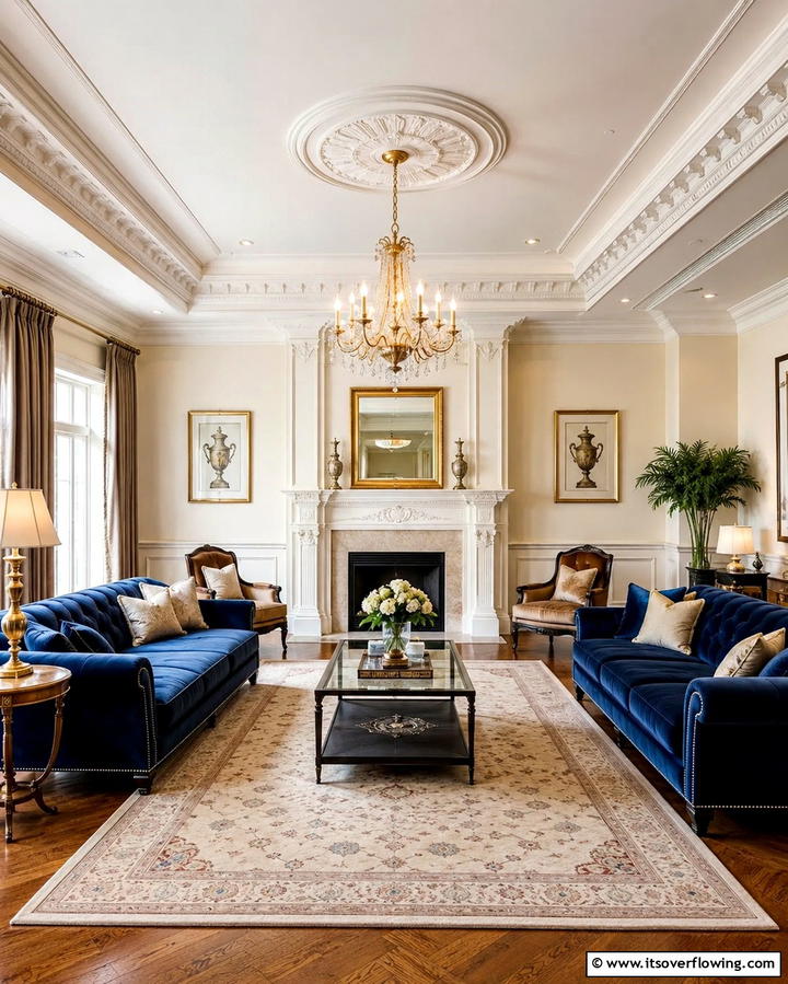 Chair Rail with Crown Molding - 30 Stylish Chair Rail Molding Ideas to Elevate Your Interiors