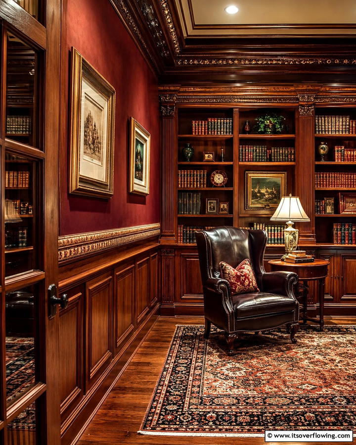 Chair Rail with Intricate Molding - 30 Stylish Chair Rail Molding Ideas to Elevate Your Interiors