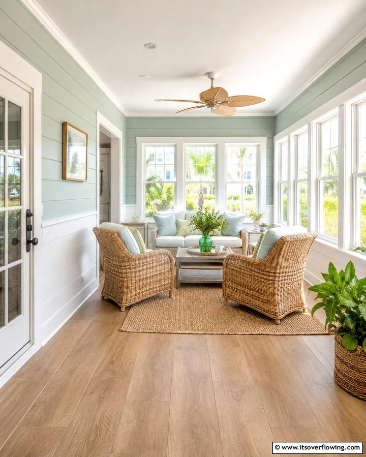 Chair Rail with Shiplap Walls - 30 Stylish Chair Rail Molding Ideas to Elevate Your Interiors