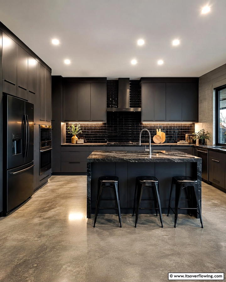 Charcoal Gray Cabinets - 20 What Color Cabinets Go With Black Appliances
