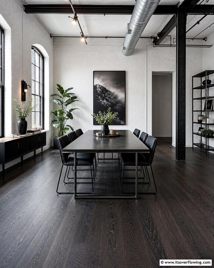 Charcoal Stained Wood Floors - 25 Wood Floor Colors to Transform Your Home