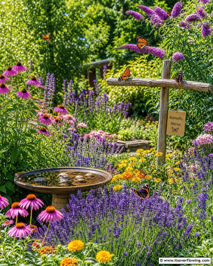 Charming Butterfly Haven - 21 Secret Garden Ideas to Create a Enchanting Outdoor Oasis
