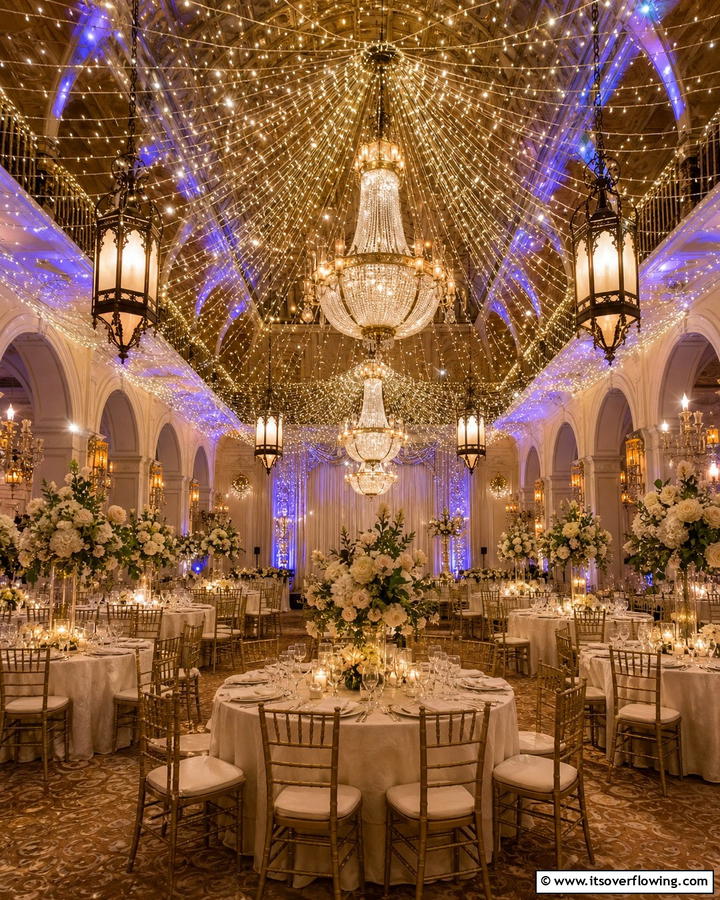 Charming Fairy Tale Lighting - 30 Magical Disney Wedding Ideas for Your Dream Day