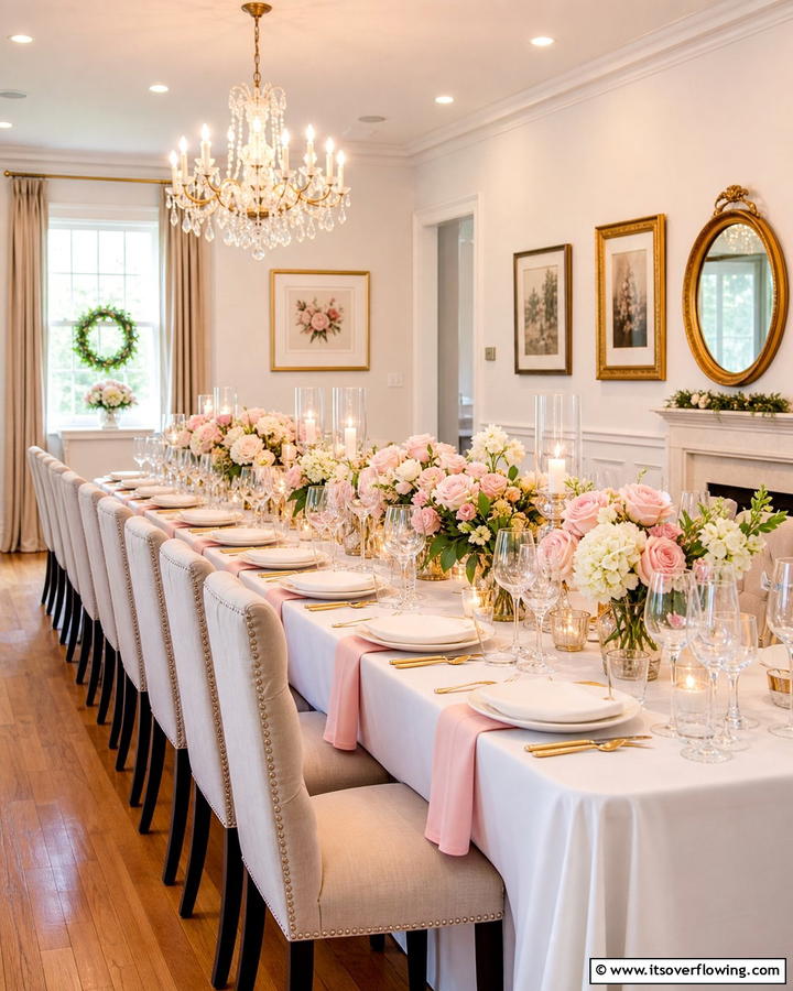 Charming Home Dining - 21 Intimate Small Wedding Ideas for Memorable Celebrations