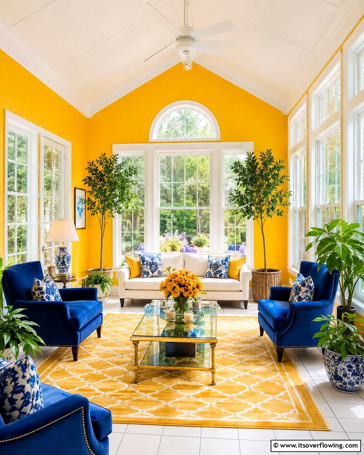 Cheerful Marigold Yellow - 25 Mexican Interior Paint Colors for a Vibrant and Authentic Home