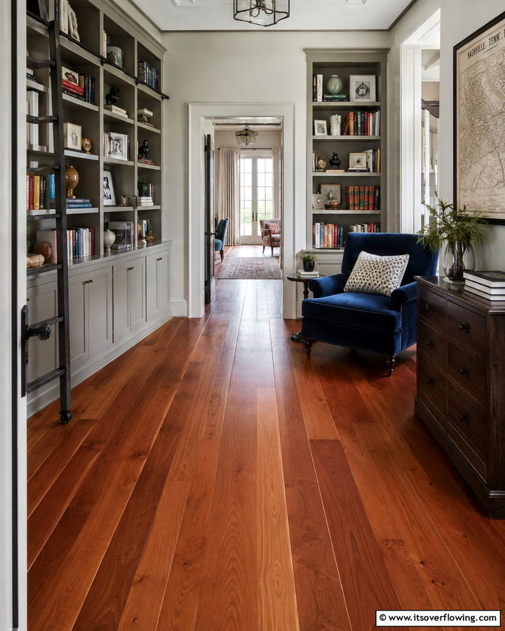 Chevron Design - 25 Wood Floor Design Ideas for a Stunning Home