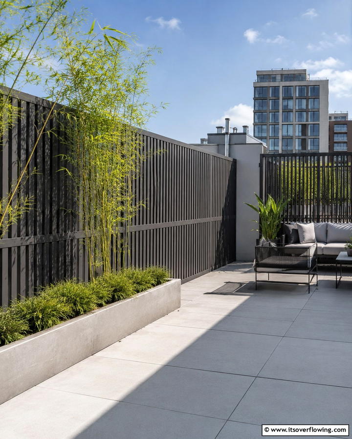 Chic Charcoal - 30 Best Fence Paint Colors for Outdoor Style
