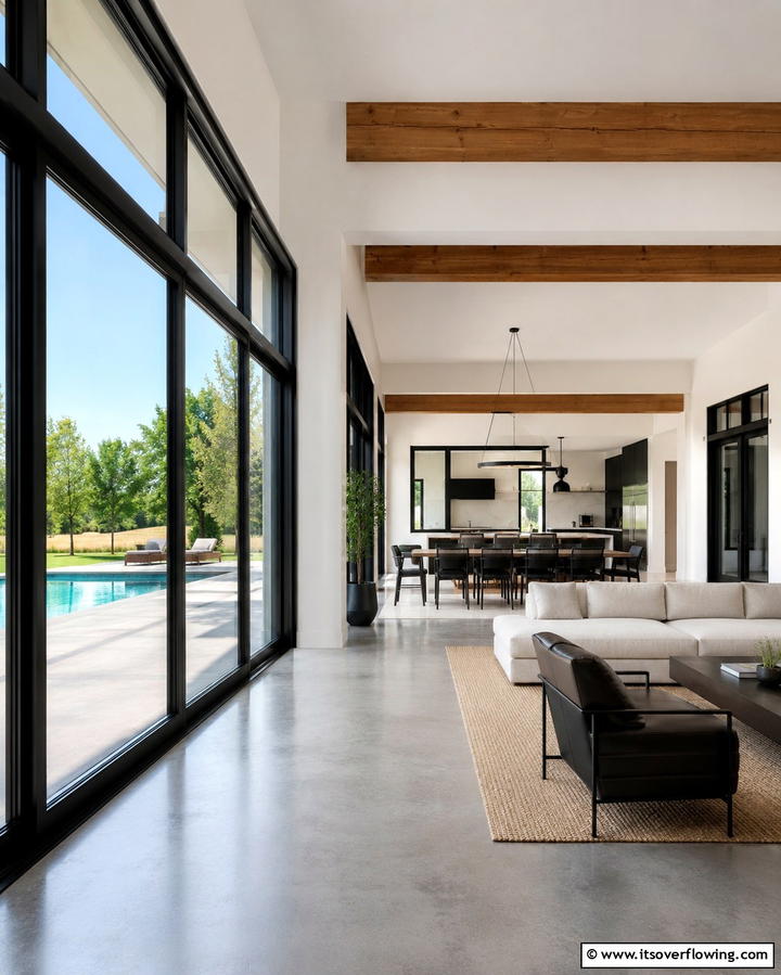 Chic Railings Black Balcony or Porch Railings - 30 Single-Story White House Black Trim Exterior Inspirations