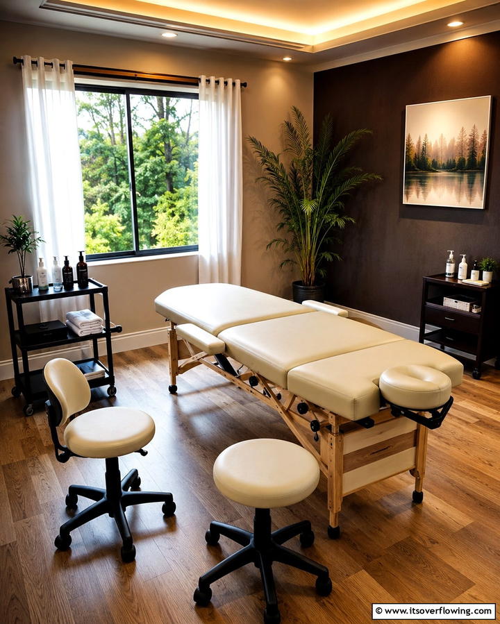 Choose Comfortable and Functional Furniture - 25 Massage Room Setup Ideas for Ultimate Relaxation