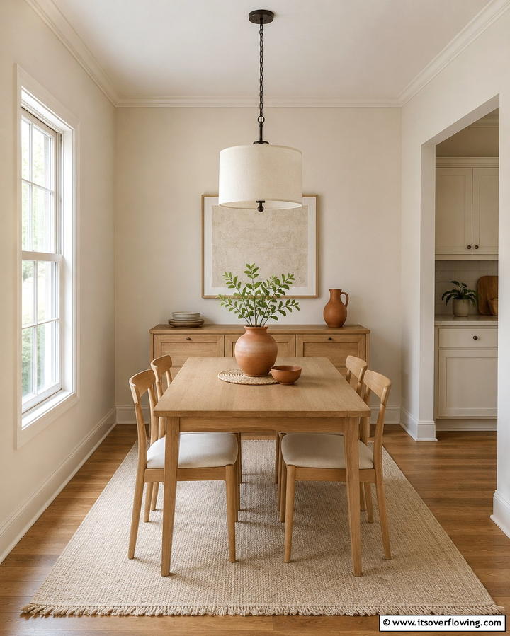 Choose a Compact Sideboard - 25 Small Dining Room Ideas for Compact Spaces